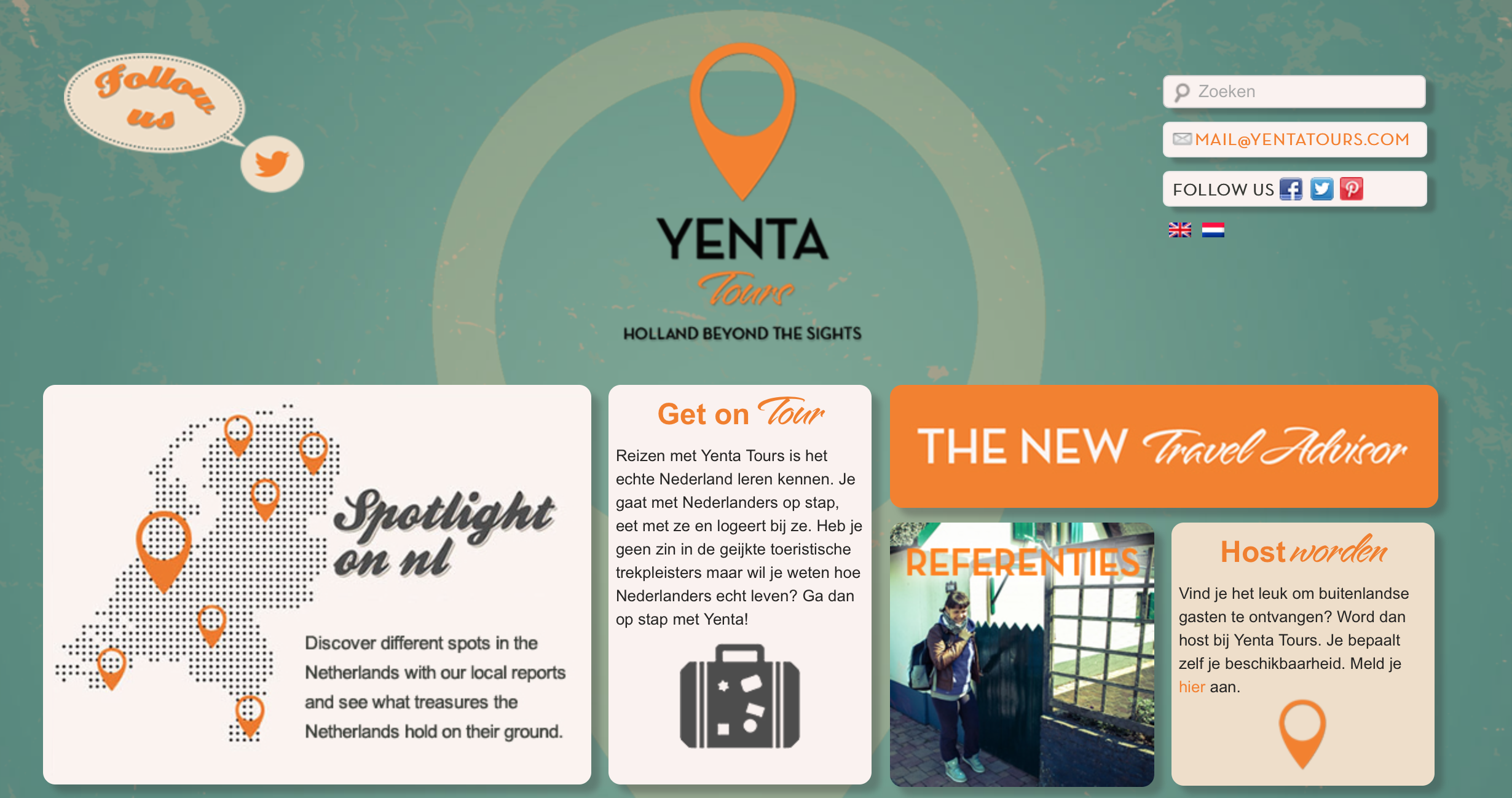Een nieuw reisconcept: Yenta Tours